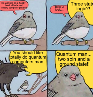 Ternary Quantum Meme